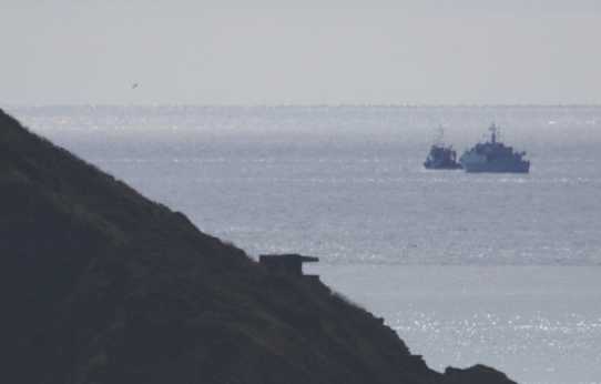 20 June 2023 - 09:52:40

-----------------------
BRNC training ship Hindostan departs Dartmouth.